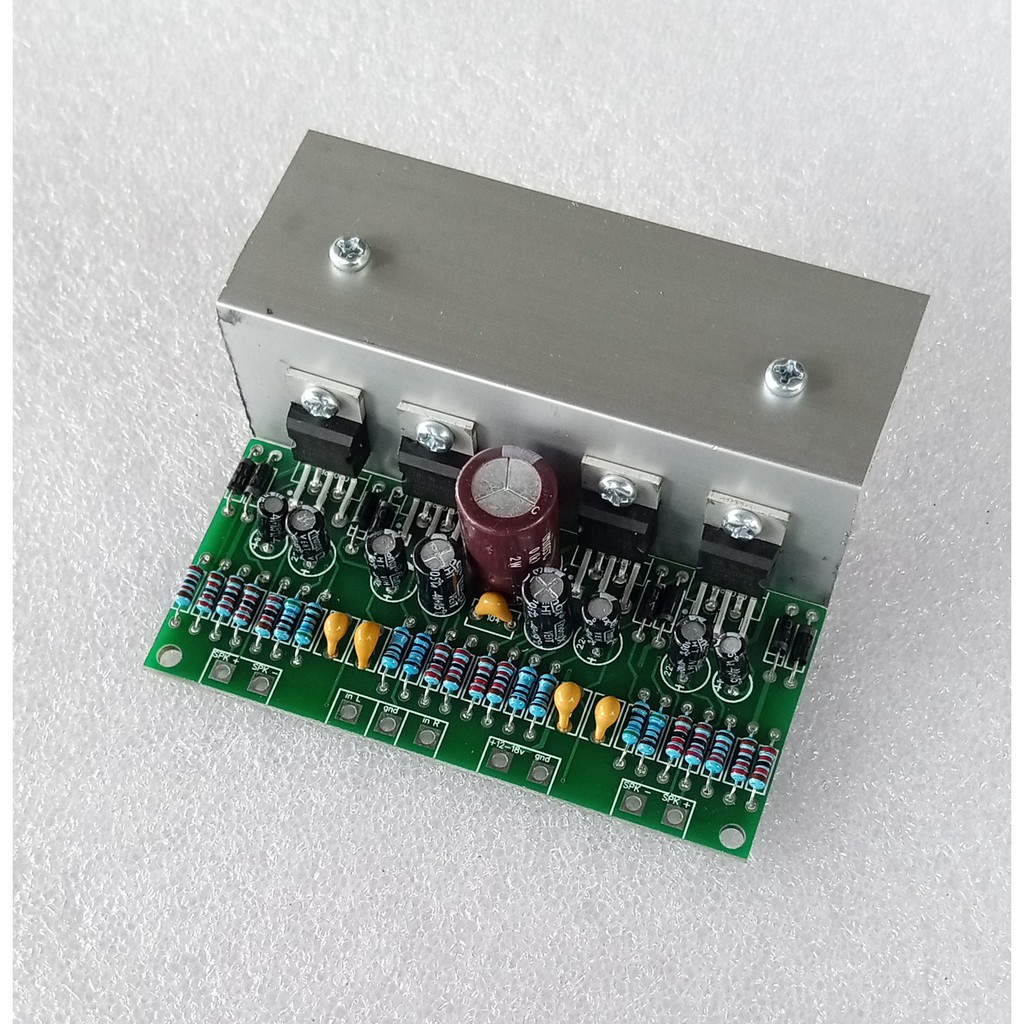 Modul Stereo BTL TDA2030 24W Power Amplifier Single VCC