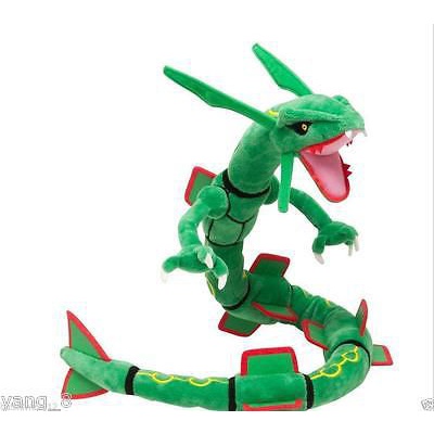 32&quot; 80CM Pokemon Plush Kids Toy Rayquaza Dragon Stuffed Animal Soft Doll