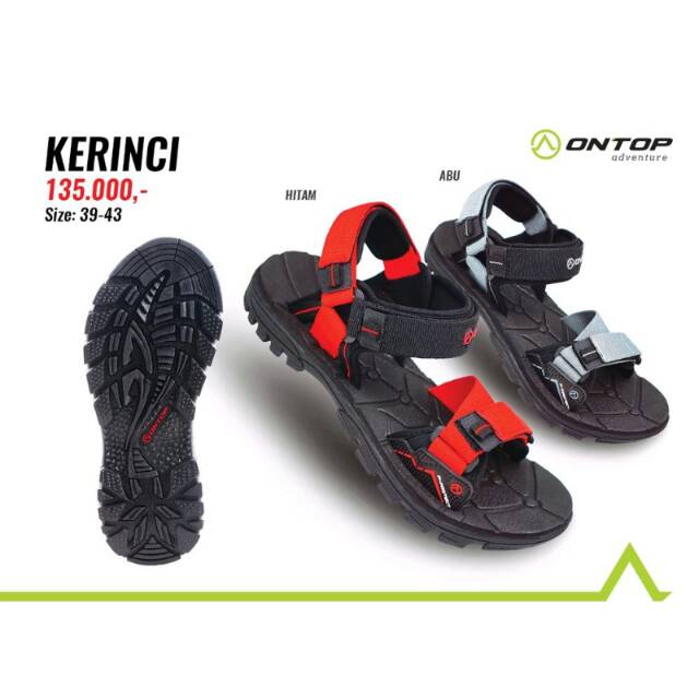  Sandal  ontop kerinci sandal  gunung sandal  trekking sandal  