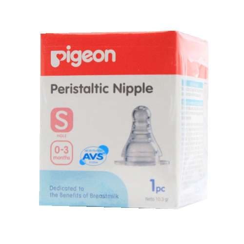 PIGEON PERISTALTIC DOT / NIPPLE SLIM NECK (ISI 1) - M