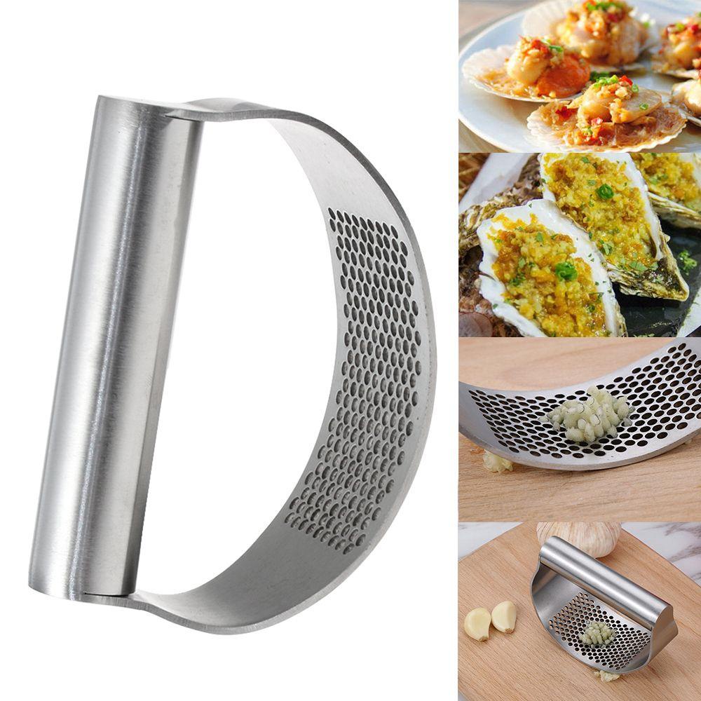 Alat Pencincang Bawang Putih / Buah / Sayuran Bahan Stainless Steel