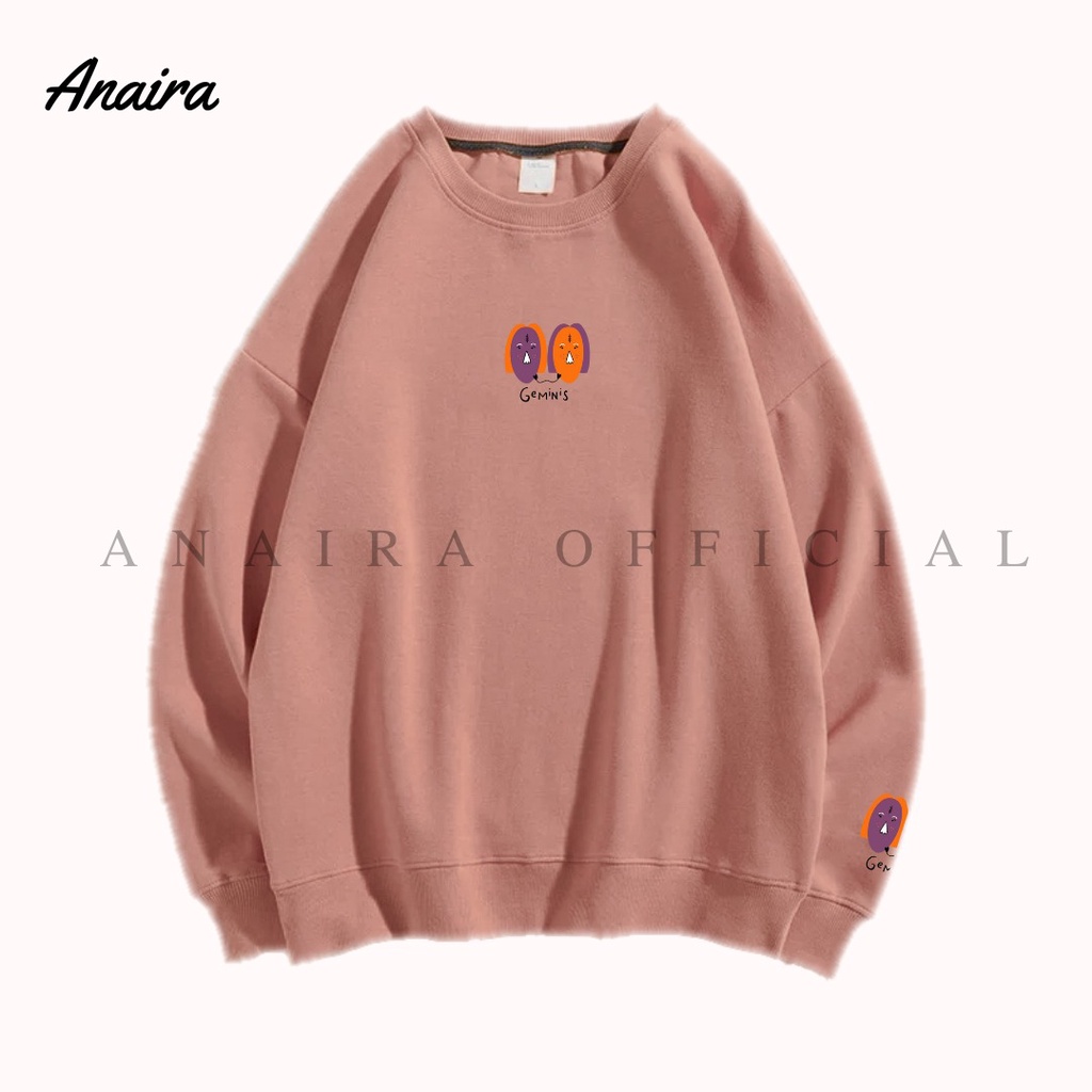 GEMINIS SWEATER CREWNECK ANAIRAOFFICIAL