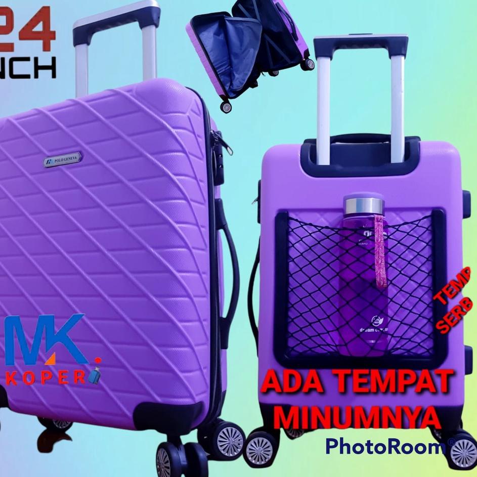 Bagus Banget.. 8.8 MERDEKA SALE KOPER 24 INCH,KOPER POLO GENEVA,KOPER TERDAPAT JARING SERBAGUNA,KOPE