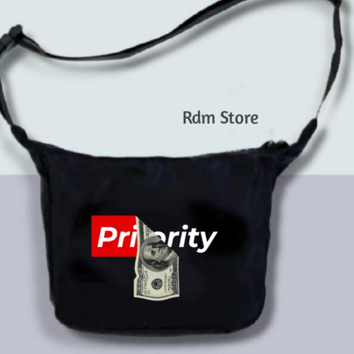 Terbagus.. Tas selempang pria murah Sling bag cowok distro anti air waterproof Original Sling Bag Wa
