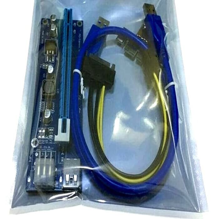 PCI-E Riser 1x to 16x USB Riser VGA Mining