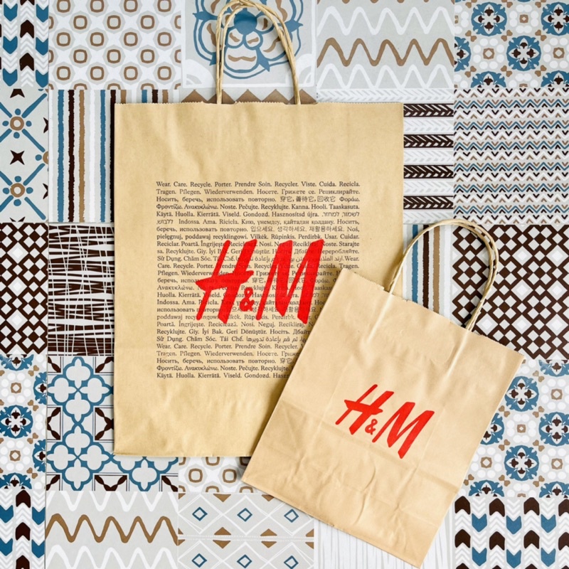 

Paperbag H&M ORIGINAL STORE New Arrival