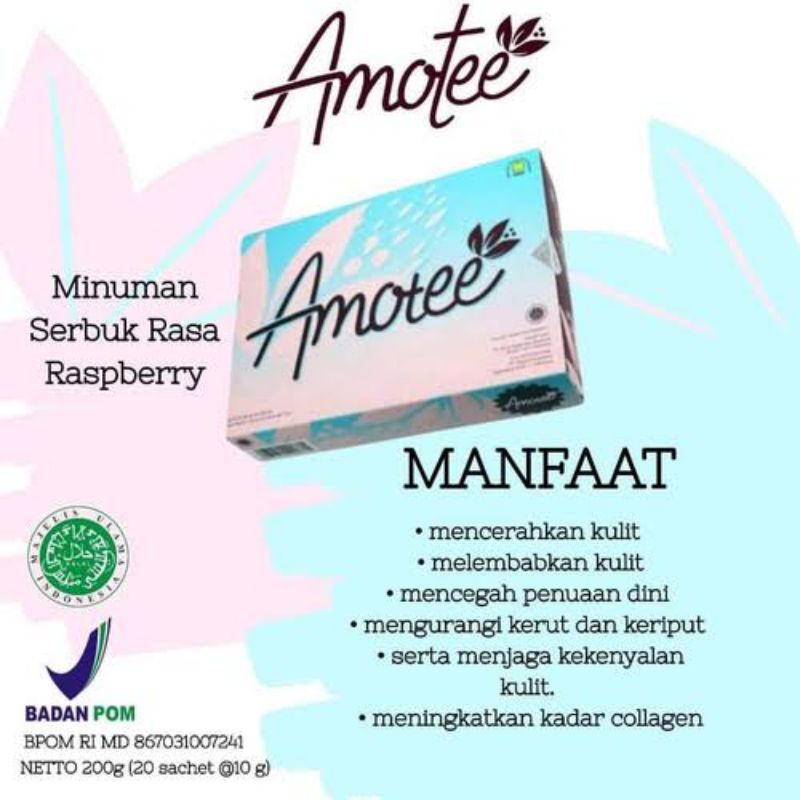 

AMOTEE NASA Original 1box isi 20 sachet