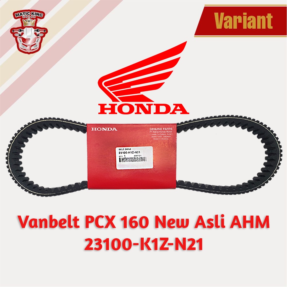 Vanbelt Vbelt Van belt Honda PCX 160 CBS ABS VIN 2021 2022  23100-K1Z-N21 Asli AHM