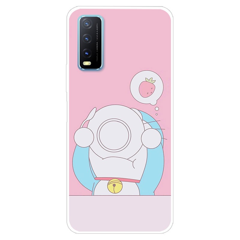 Hp Soft Case Vivo Y20 Casing Silikon Untuk Vivo Y20 Vivoy20 Casing Kartun Cover Animal Shopee Indonesia