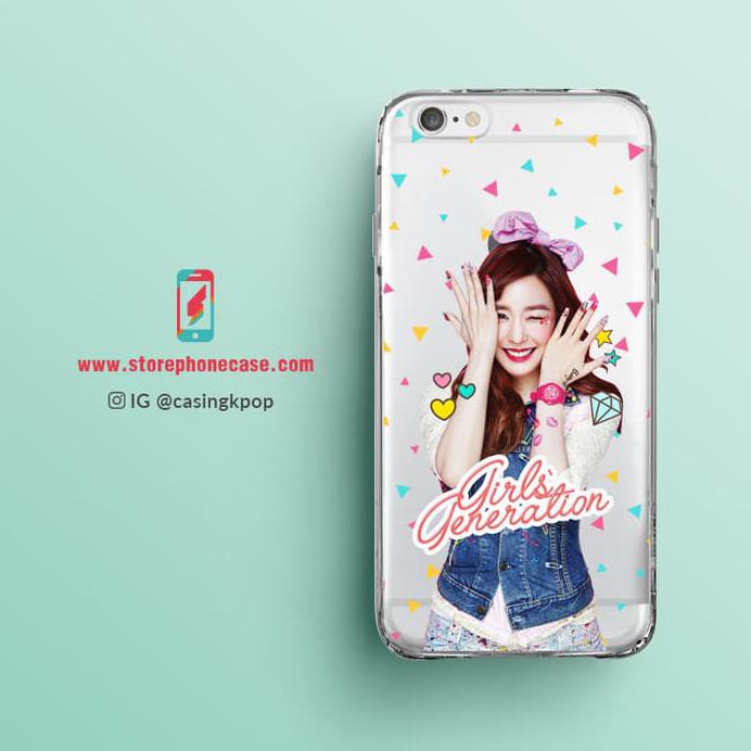 HANDPHONE ACCESORIES CASING HANDPHONE KPOP TIFFANY SNSD GIRLS GENERATION BABY G CLEAR HPP1_2023