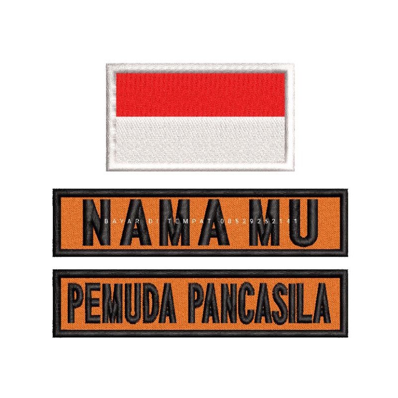 ATRIBUT BORDIR PEMUDA PANCASILA