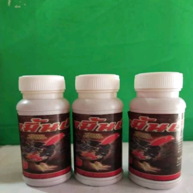 Khemine kemin cair ayam tarung menebalkan kulit ayam