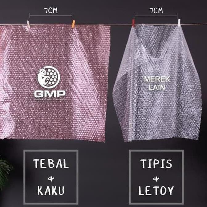 

BARANG BARU Plastik Bubble GMP pengantaran via GOJEK / GRAB saja - Hitam