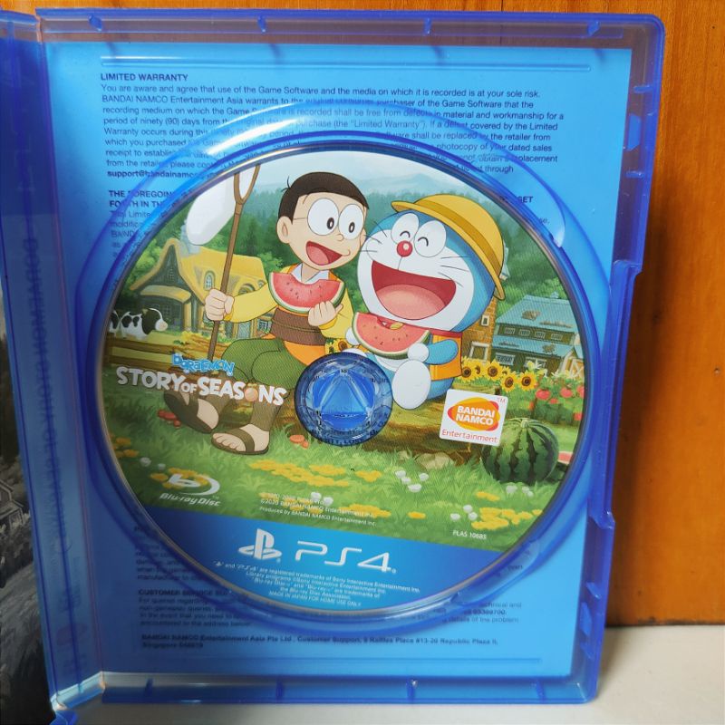 Doraemon Story of Seasons PS4 Kaset Doraemon Ps4 Playstation 4 5 PS CD BD Game Games Dora Emon Harvestmoon harvest moon harves nobita ps4 ps5 reg 3 region asia storyofseasons season bertani