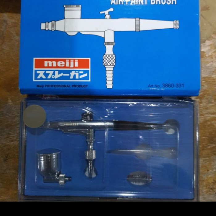 spray gun kit airbrush pen merk meiji