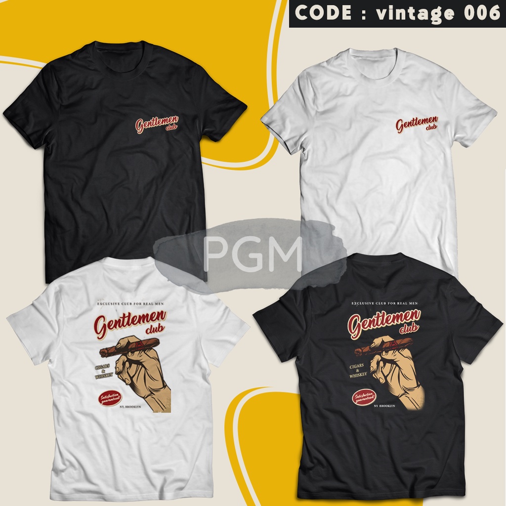 NEW PRODUK!!! KAOS KEKINIAN VINTAGE SABLON DTF ALL SIZE BAHAN KAOS COTTON COMBED 30S/ CUSTOM COWOK CEWEK KAOS SABLON GAMBAR,LOGO, dan KATA KATA / TULISAN BISA COD