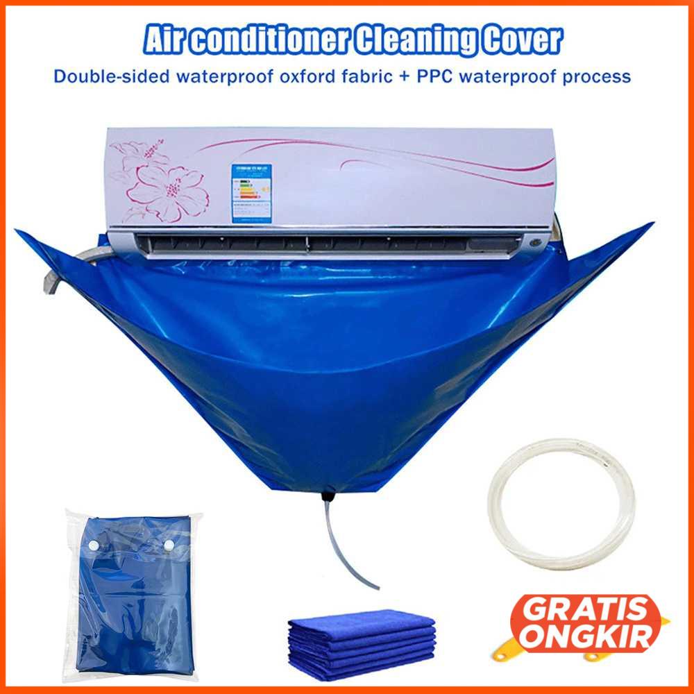 Plastik Cuci AC Air Conditioner Cleaning Cover Waterproof YK 400