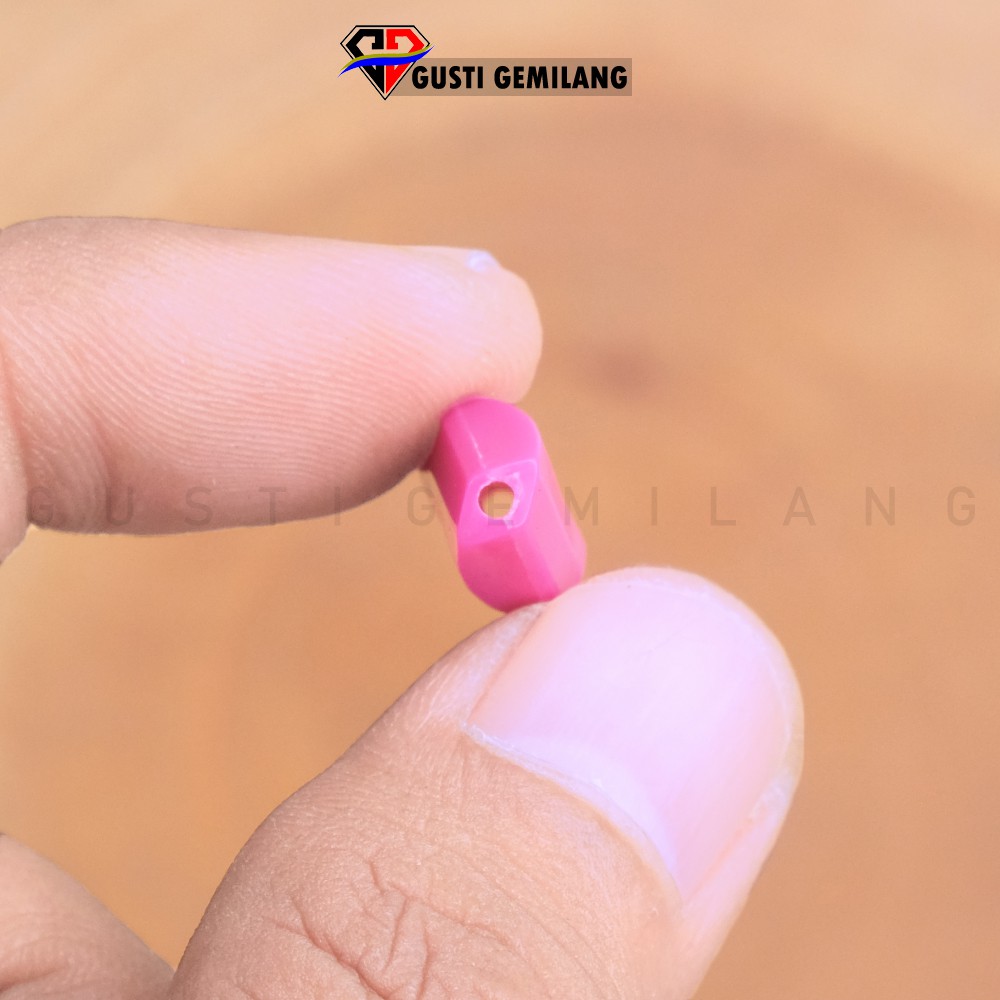 10gram Manik Jajar Genjang Warna-Warni