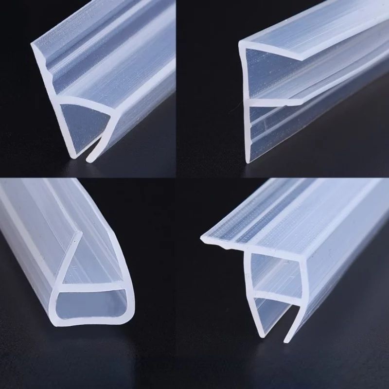 Lis Silicone Strip Sealing Pengaman Kaca Pintu Jendela