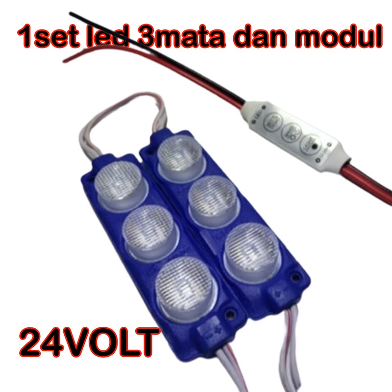 1set lampu 24vol/lampu led 24 kedip/lampu kedip 24vol termurah/lampu kedip 24volt