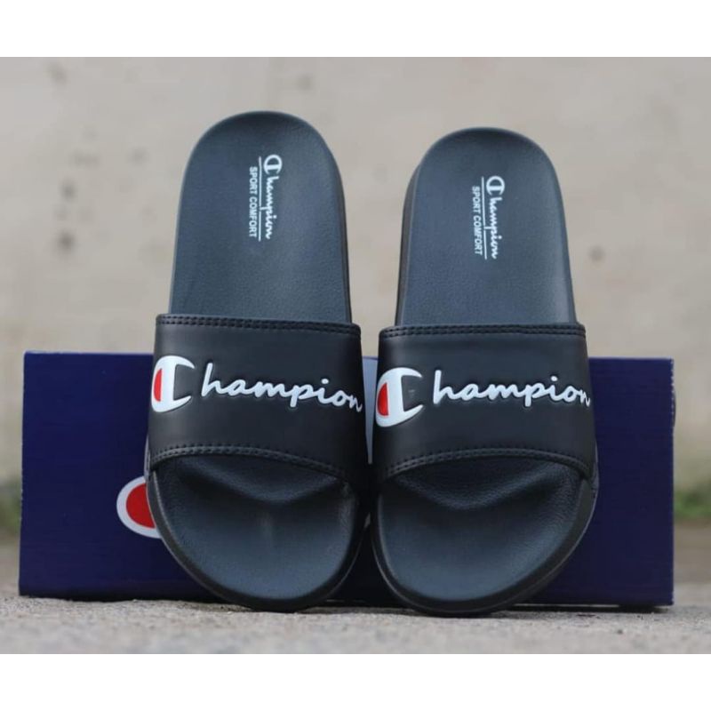 sandal Champions sandal slide Sandal wanita Sandal pria CASual masa kini