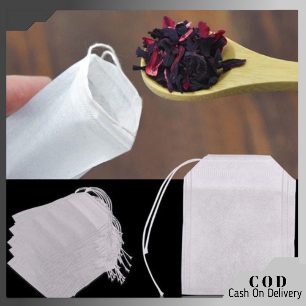 Kantong Teh Celup Kosong Wadah Teabag Isi 100 PCS - T110