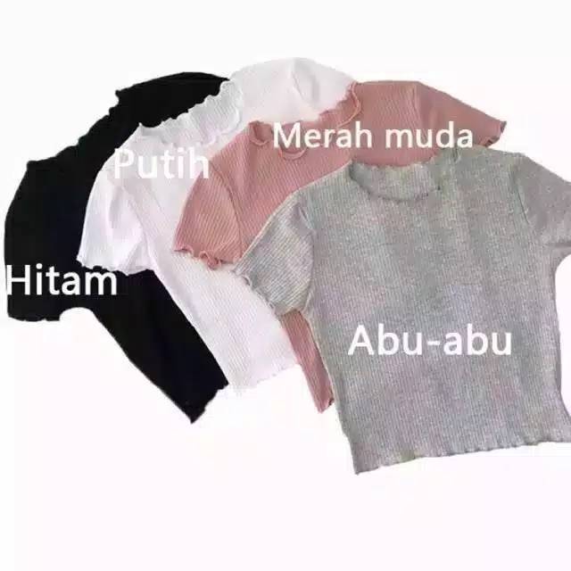  BAJU  RAJUT  WANITA TSHIRT KRIWIL  Shopee Indonesia