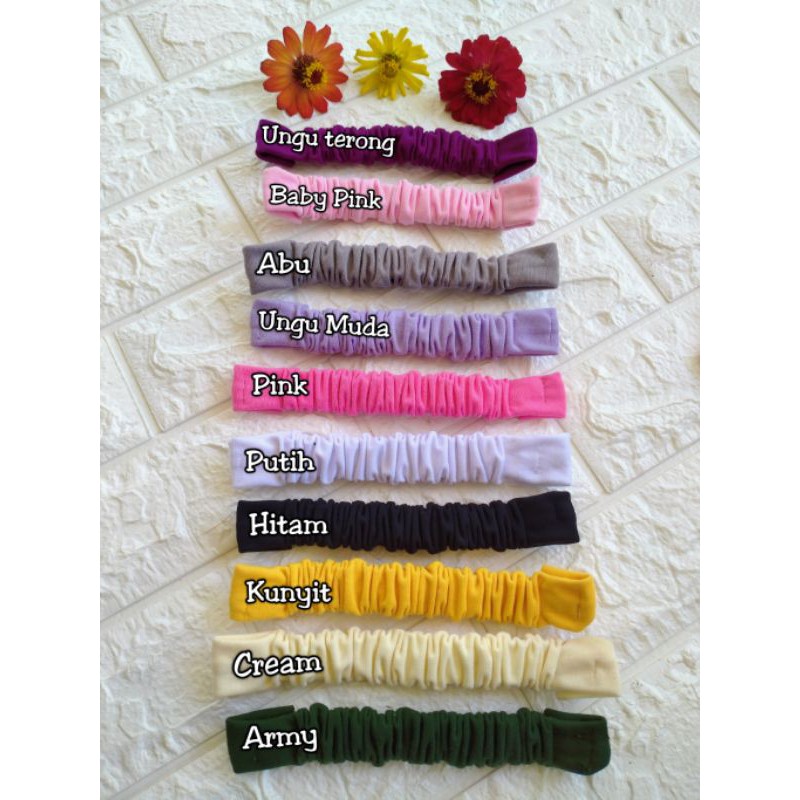 konektor masker hijab▪︎▪︎polos