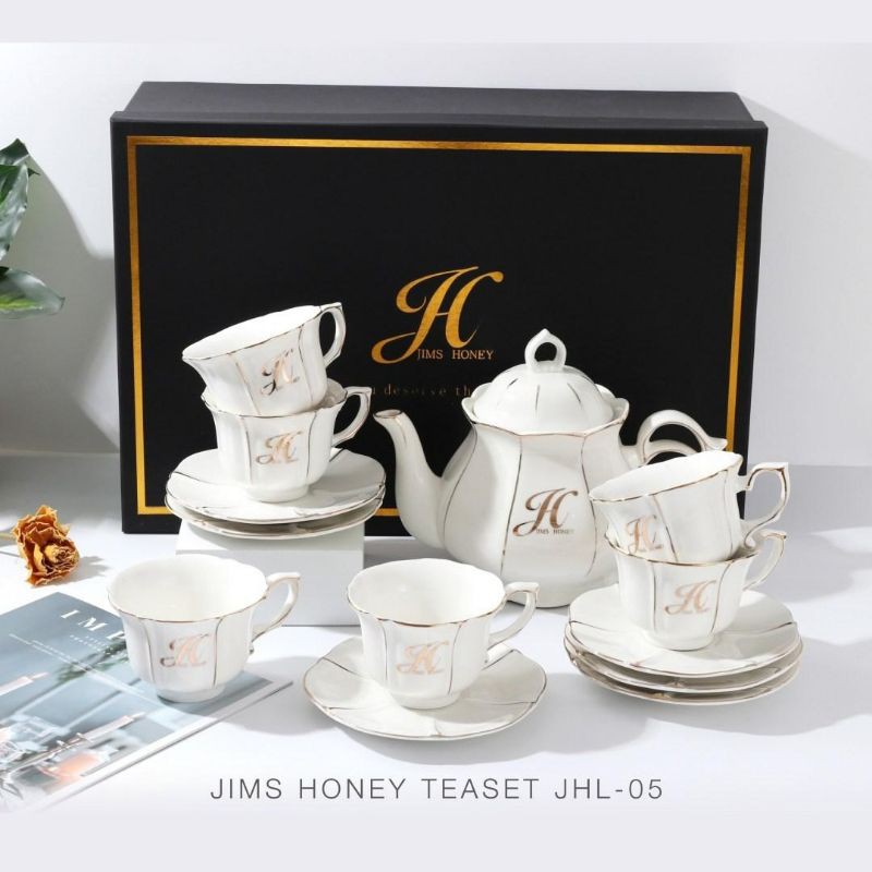 teapot jimshoney / teapot set /cangkir minum/ keramik
