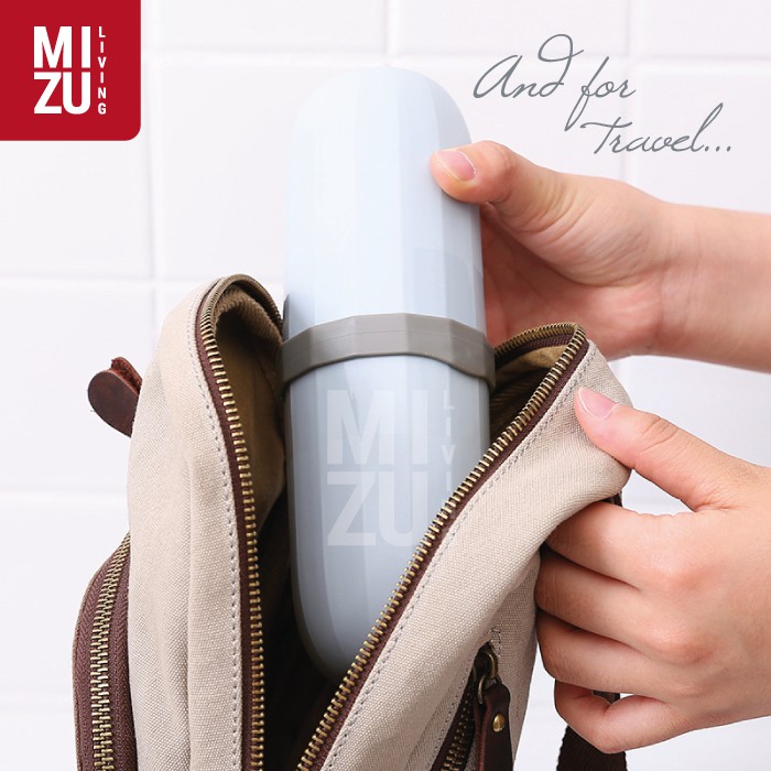 CHAMBER of Toothbrush Standing Travel Barrel Cup Tabung Tempat Sikat Gigi Odol Portable-3