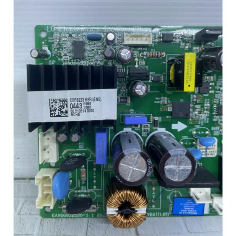 Modul pcb kulkas LG inverter code part ebr8223 0443 original BARU