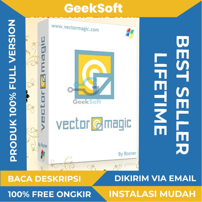 [FULL VERSION] Vector Magic Desktop Design Software - Aplikasi Desain Desktop untuk Mengkonversi Gambar Bitmap menjadi Vektor dengan Presisi Tinggi Menyempurnakan Garis dan Warna untuk Hasil Profesional Ideal untuk Grafis Web dan Cetak