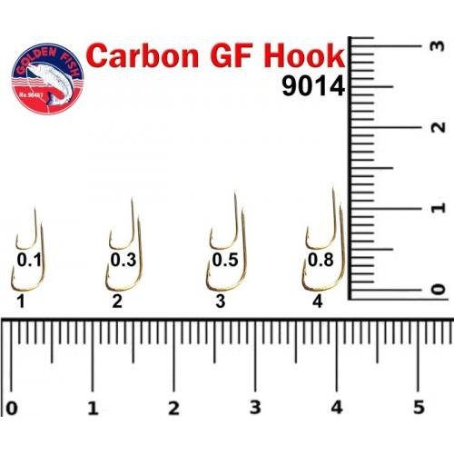 Kail Golden Fish Neo Carbon Sode 0.1 0.3 05 Kail Baja Carbon Tahan Karat