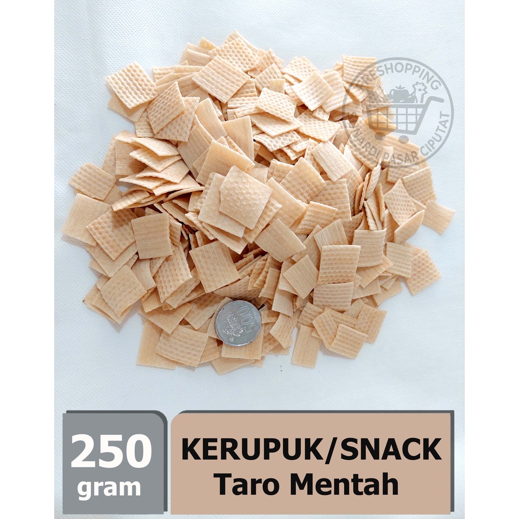 KERUPUK TARO MENTAH