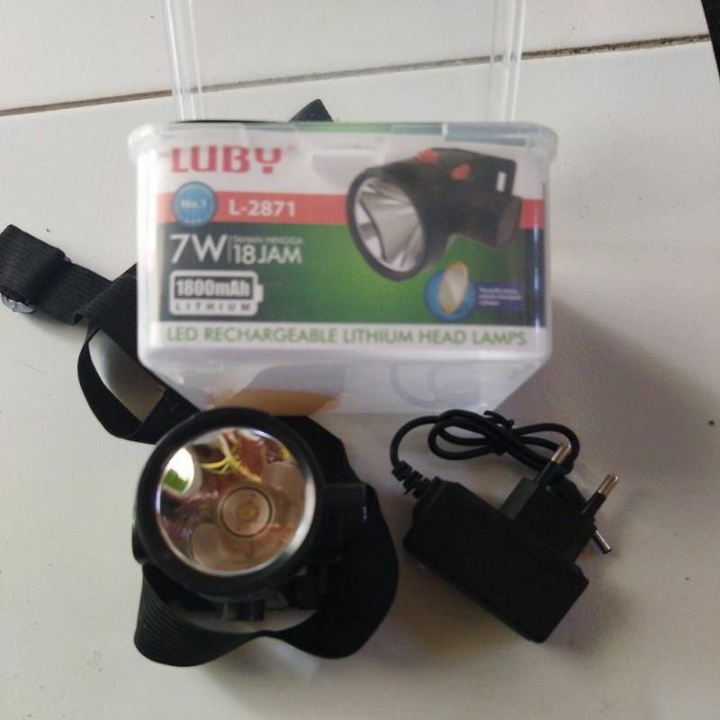 Senter kepala luby 7 Watt L-165