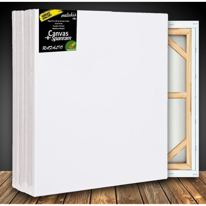 

Kanvas Lukis + Spanram 50x80 cm Canvas Lukis 50 x 80 by Ravalio