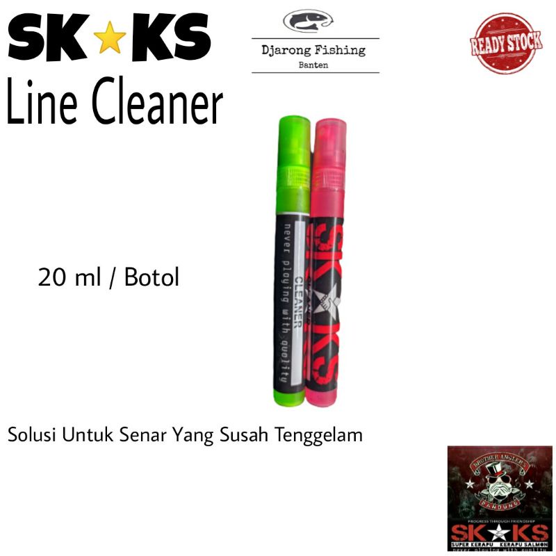 SKKS Line Cleaner Semprotan Senar Solusi Untuk Senar Yang Susah Tenggelam