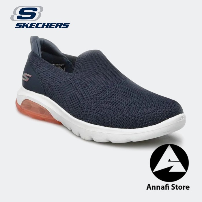 JUAL SEPATU SNEAKERS WANITA SKECHERS GO WALK AIR 16099-NVCL - NAVY