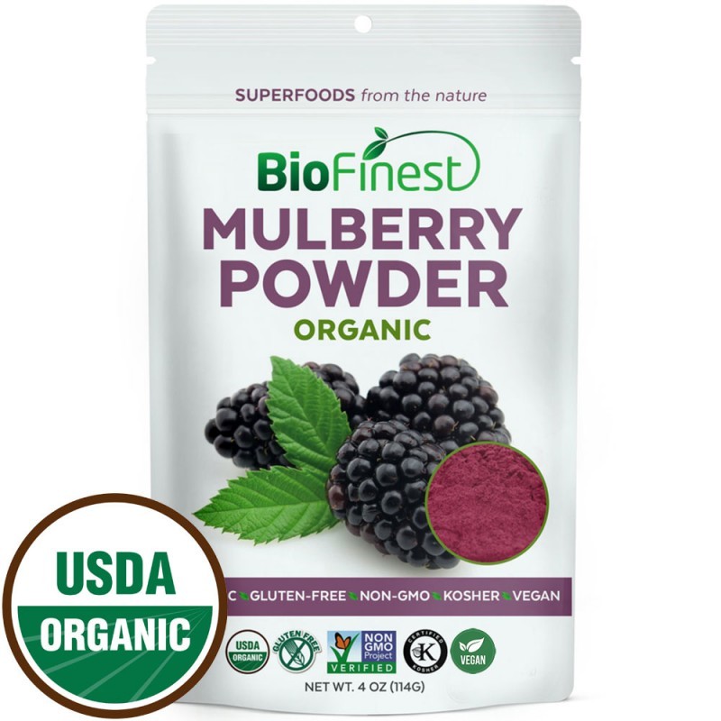 

Biofinest Organic Mulberry Juice Powder 114gr