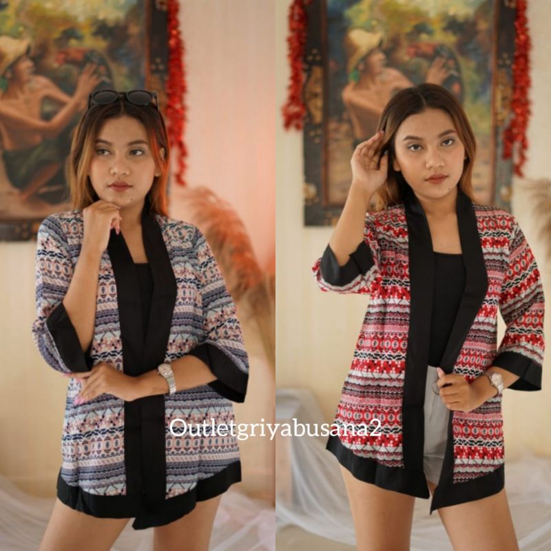 Cardigan etnik wanita cardigan etnik bali jumbo cardigan kekinian