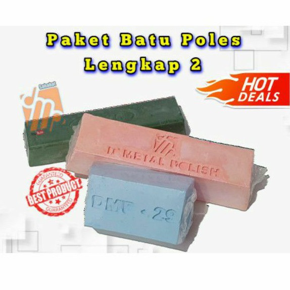 Paket Batu Poles D Metal Polish 2