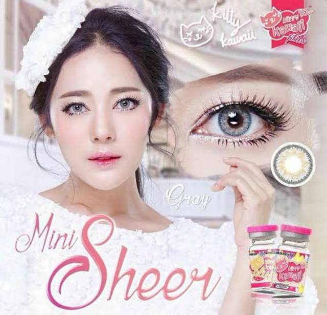 Mini Sheer Grey Softlens