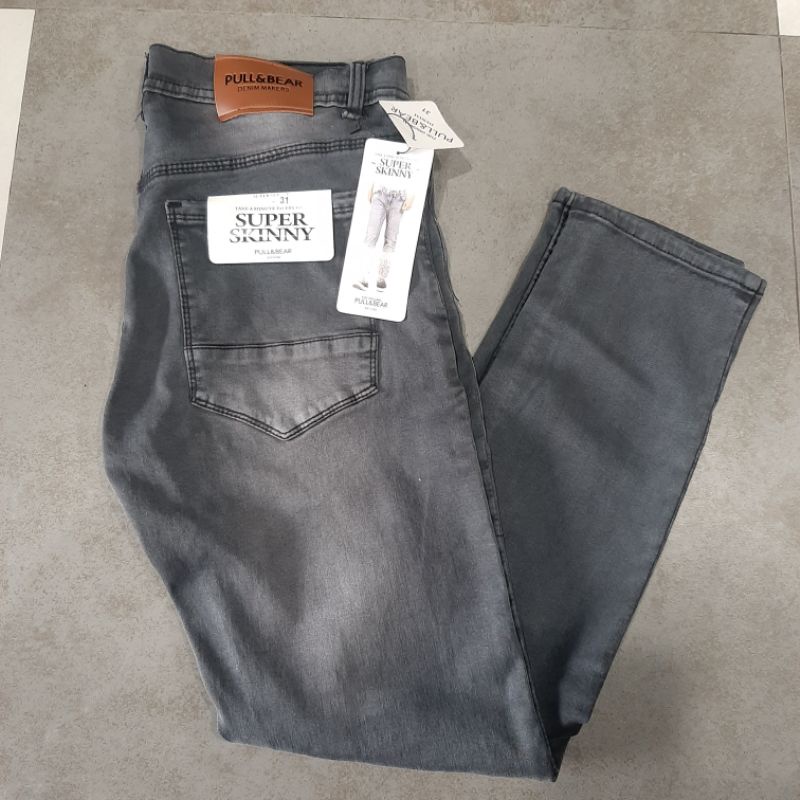 CELANA JEANS ABU-ABU PRIA SOFFJEANS STREETH MELAR