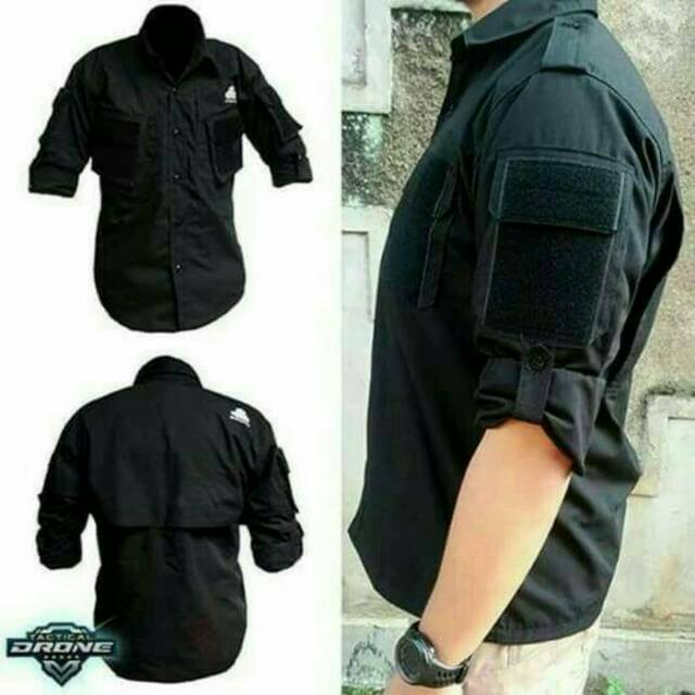 PROMO TERMURAH ATASAN KAMEJA PRIA TACTICAL511 one Patch/kamejapolos/Patch Coustum/emblem Merah Putih