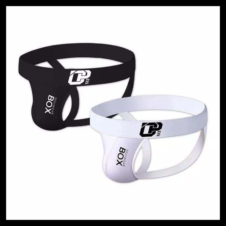 Promo Orlvs Celana Dalam Pria Or06 I Orlvs Men Underwear Jockstrap Type - Putih, M 15697
