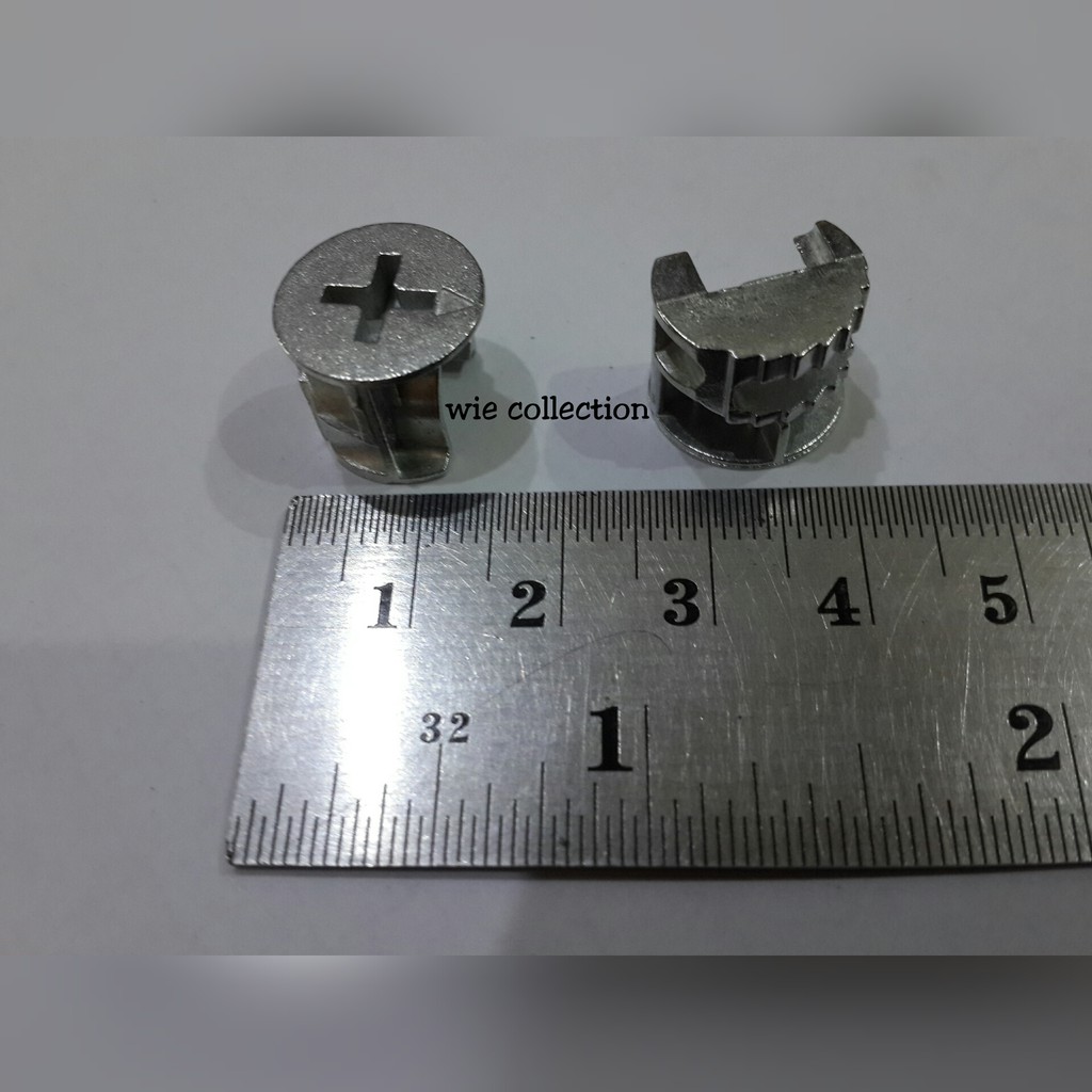 CASING MINIFIX 15/12 / BAUT MINIFIX MF 15G / BAUT CONNECTING SCREW / BAUT KNOCK DOWN