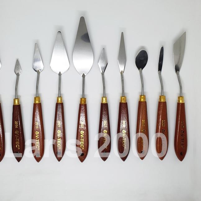 

SALE!! KODE-770 Pisau Lukis / Paint Knife / Painting Palet V-tec