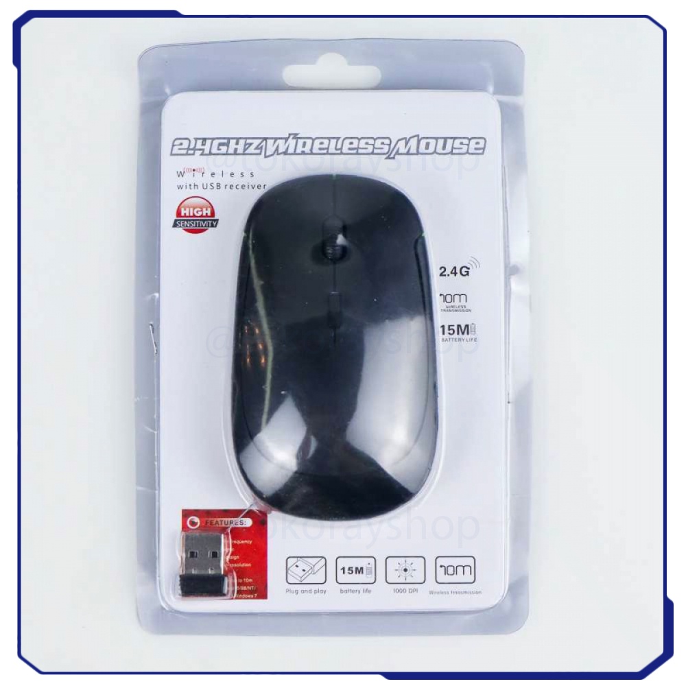 Taffware Wireless Optical Mouse 2.4G - Y810