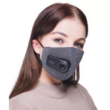 Xiaomi Purely Masker Anti Polusi Air Mask PM2.5 - HZSN001 - Gray