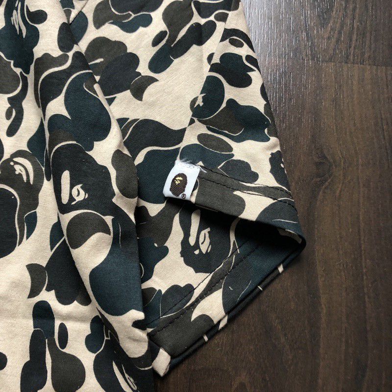 KAOS BAPE - CAMO | TSHRIT A BATHING APE MIROR 1:1 ORGINAL